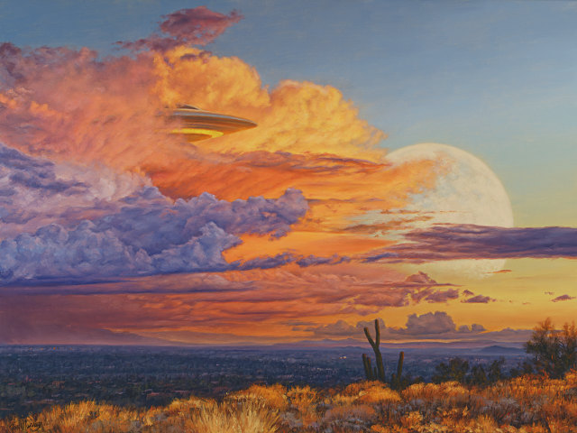 The Big Reveal 18x24 SOLD!