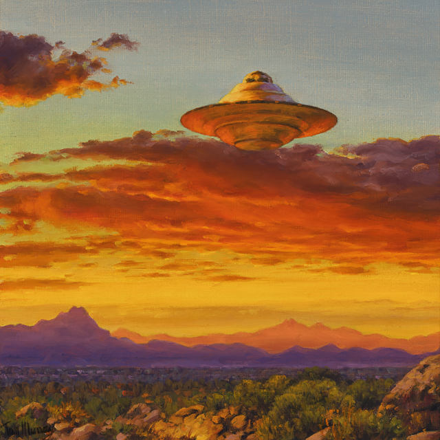 Sonoran Sunset 8x8 SOLD!