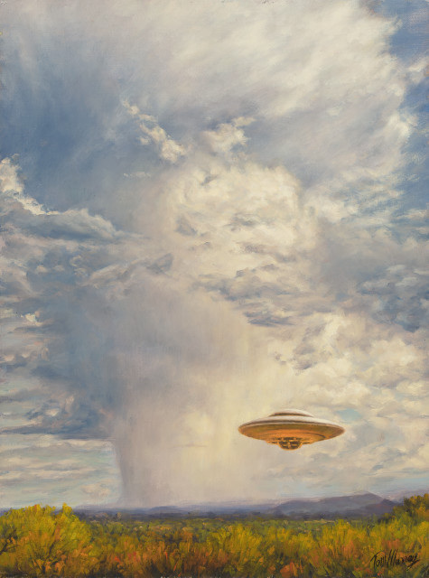 Monsoon Remembered 12x9 SOLD!