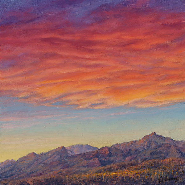 Pastel Sunset 8x8 SOLD!