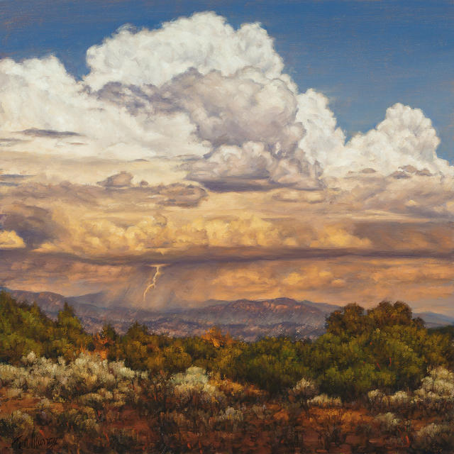 New Mexico Monsoon 12x12 SOLD!