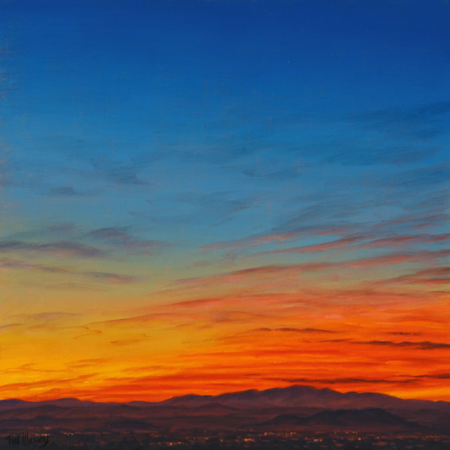 Tucson Afterglow 10x10 SOLD!