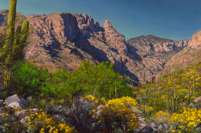 On The Finger Rock Trail 16x24 SOLD!