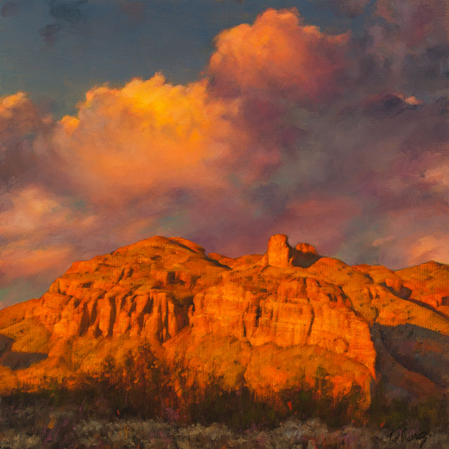 Catalian Sundown 10x10 SOLD!