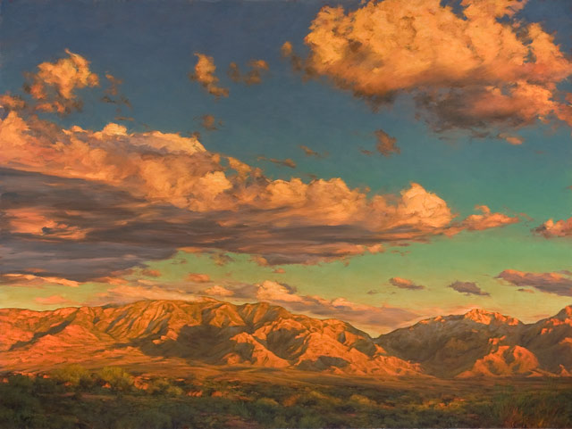 Pusch Ridge Sundown 36x48 SOLD!