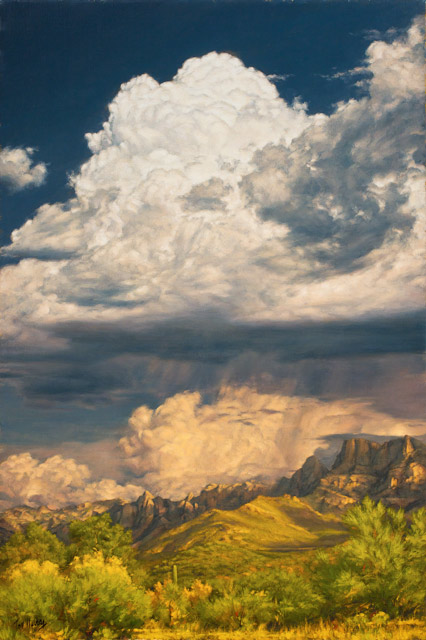 Storm Over Pusch Ridge 30x20 SOLD!