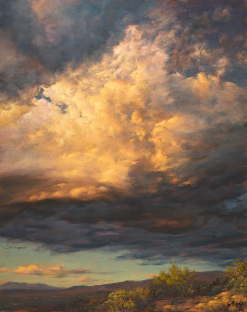 Tucson Sundown 20x16 SOLD!