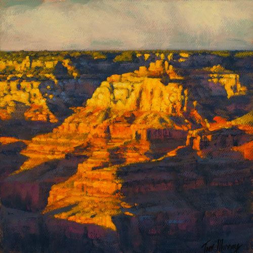 Canyon Afternoon 6x6 SOLD!
